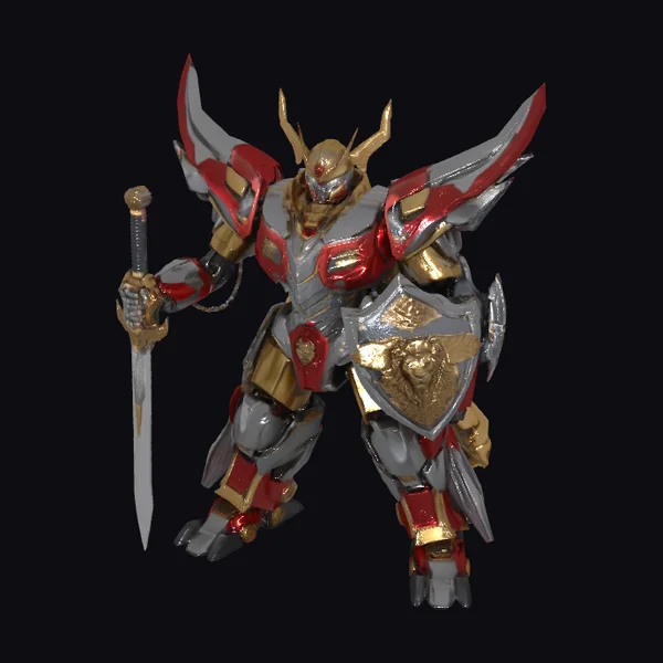 Armored Guardian Mech Warrior