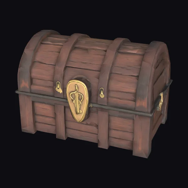 Wooden Treasure Chest