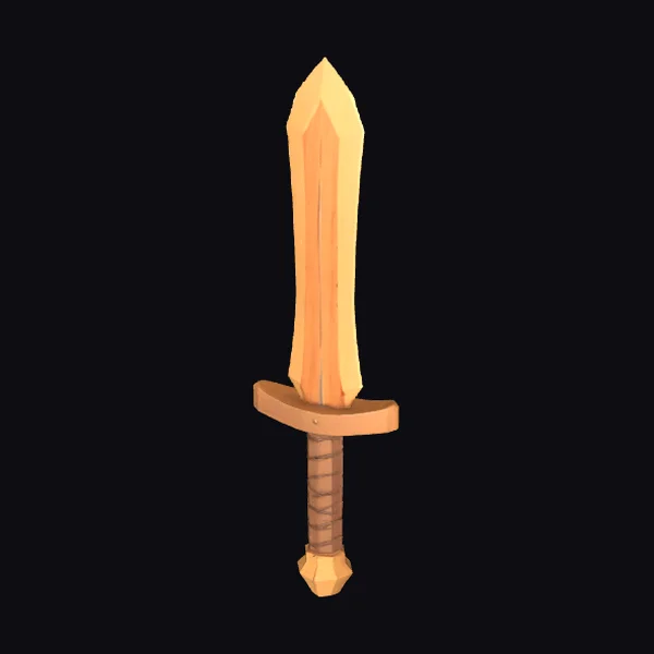 Wooden Toy Sword