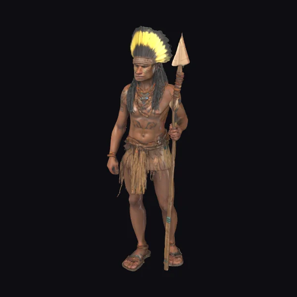 Amazonian Tribal Warrior