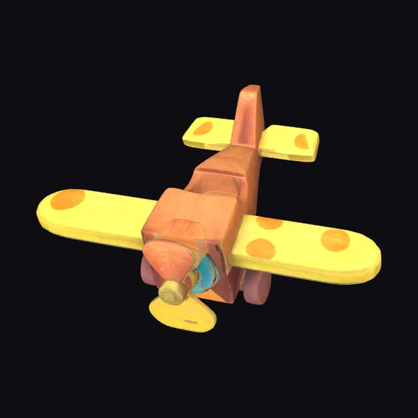 Wooden Toy Airplane