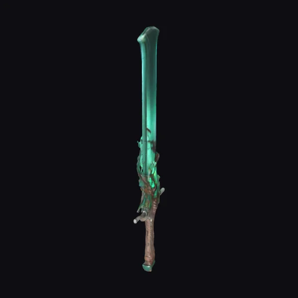 Wooden Emerald Blade