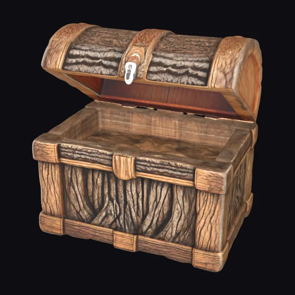 Wooden Treasure Chest