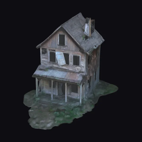 Abandoned Wooden House