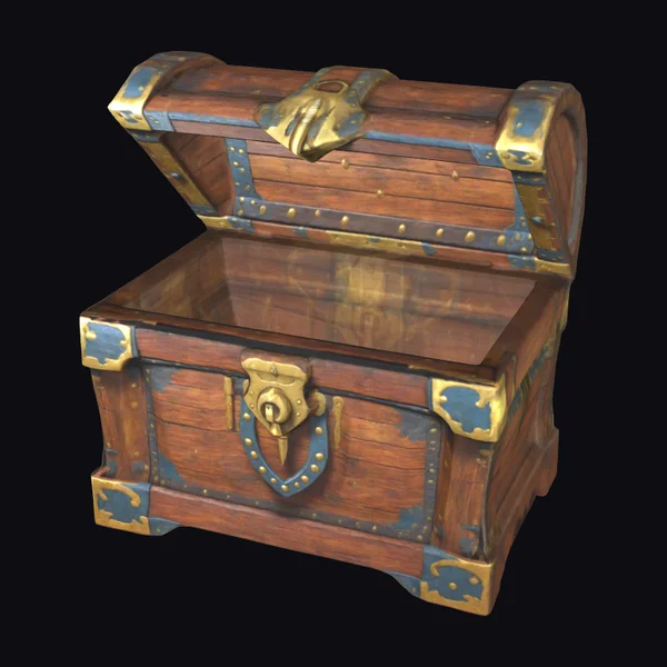 Wooden Treasure Chest