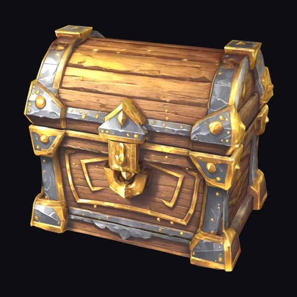 Wooden Treasure Chest