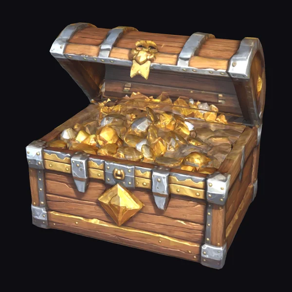 Wooden Treasure Chest