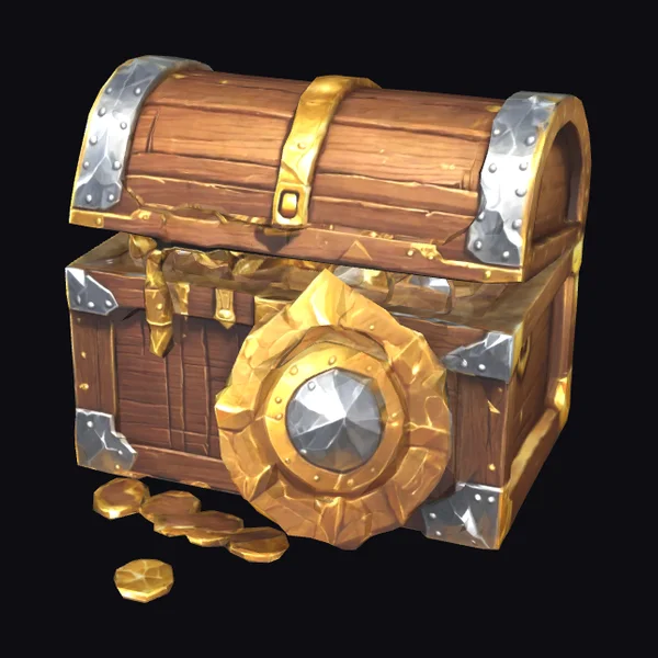 Wooden Treasure Chest