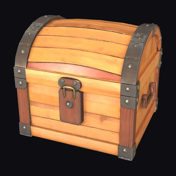 Wooden Treasure Chest
