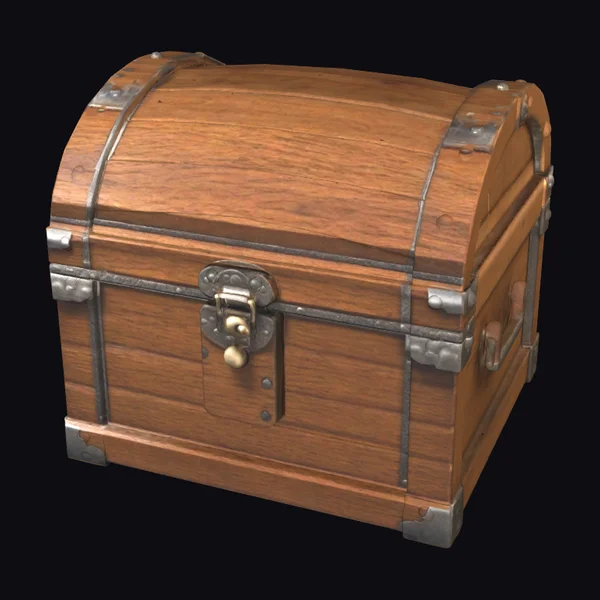 Wooden Treasure Chest