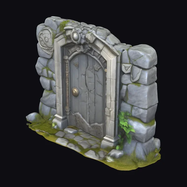 Ruined Stone Doorway