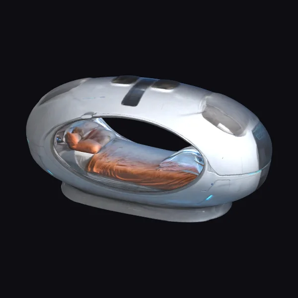 Futuristic Sleeping Capsule