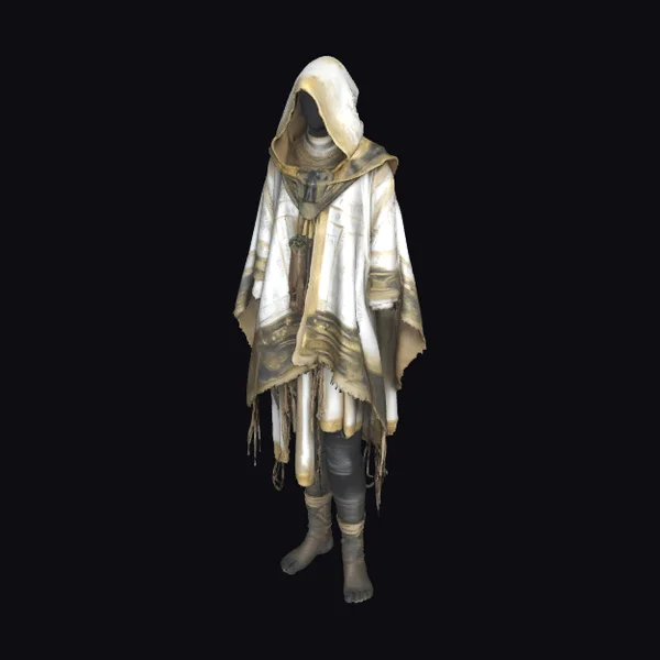 Ancient Hooded Cloak