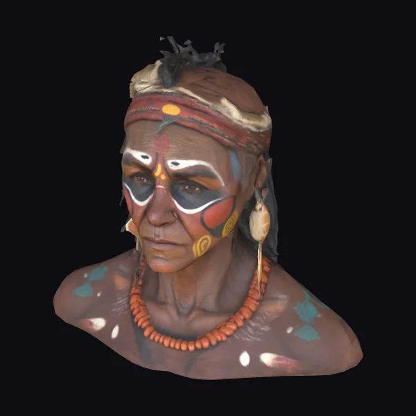 Aboriginal Elder Bust