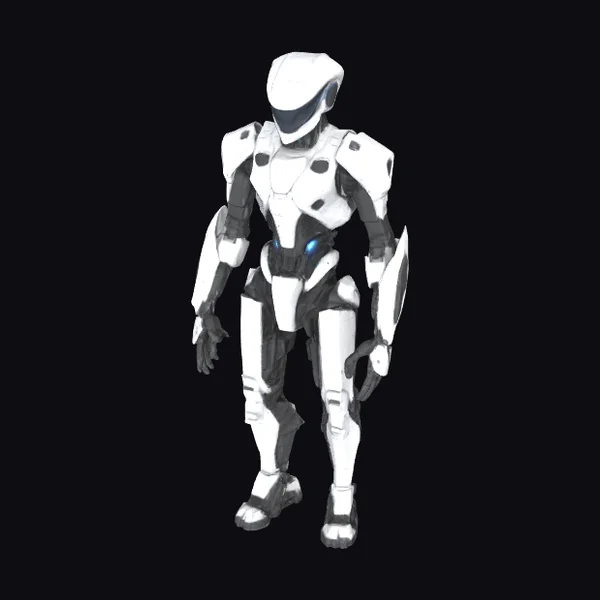 Armored Robot Figure