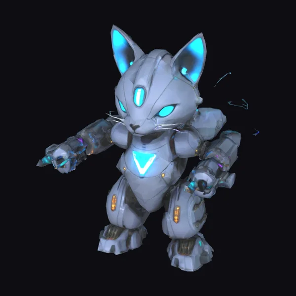 Robotic Feline Fighter