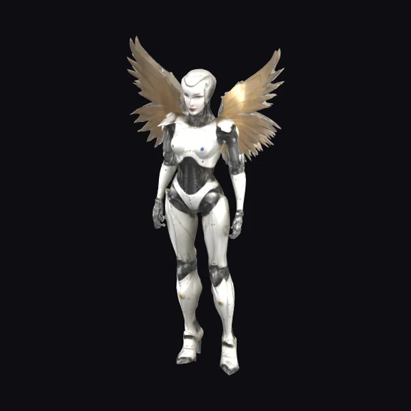 Art Deco Robot Angel
