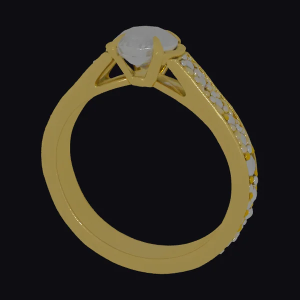 Golden Elegance Ring