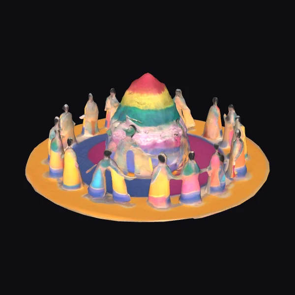 Rainbow Festival Dance Scene