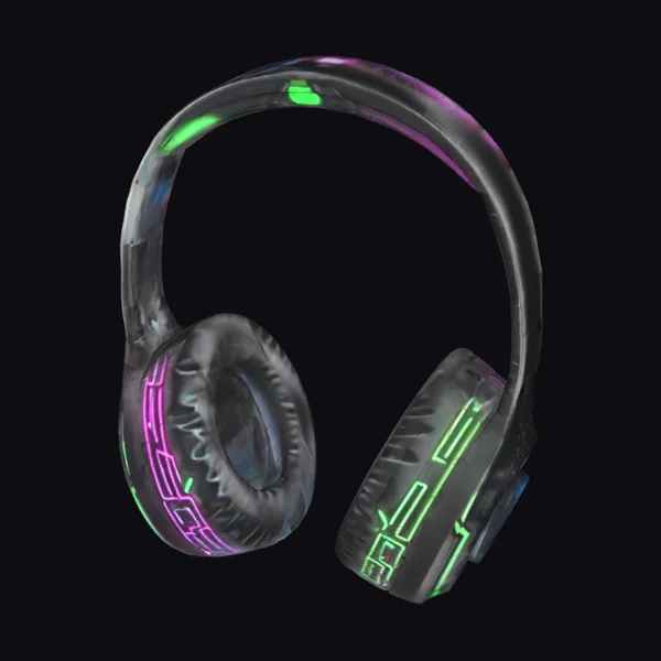 Neon Vortex Headset