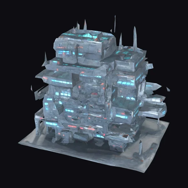 Cyberpunk Skyscraper Complex