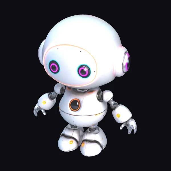 Cute Robot Figure
