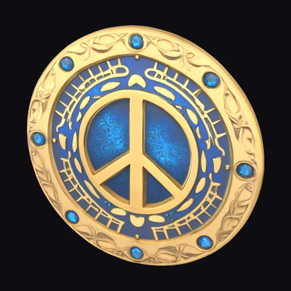Golden Peace Emblem