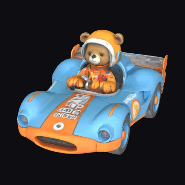 Astronaut Bear Racer