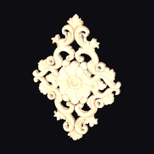Elegant Floral Wall Ornament