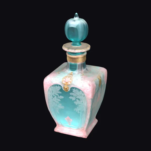 Victorian Deco Apothecary Bottle