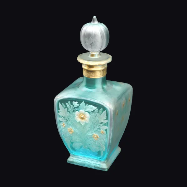 Victorian Deco Apothecary Bottle