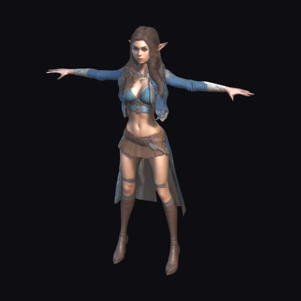 Elf Female Ranger Outfit
