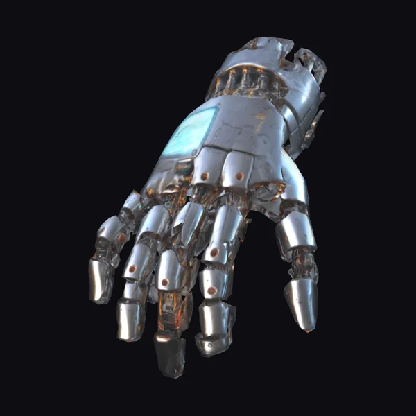 Damaged Robotic Hand