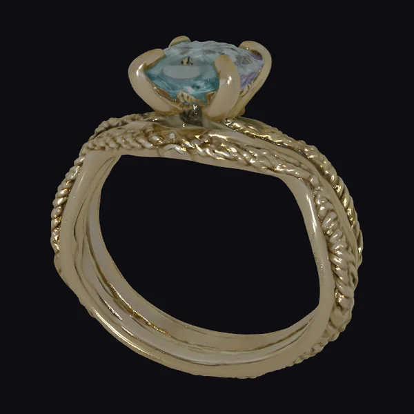 Golden Elegance Ring