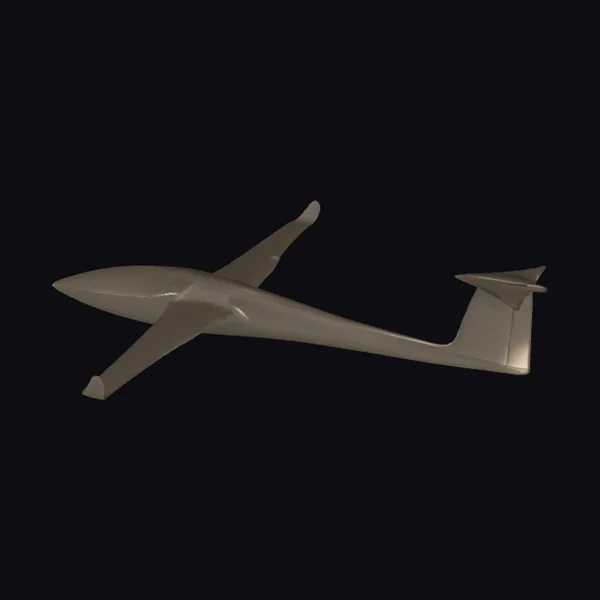Sleek Gray Glider