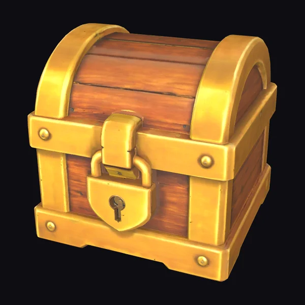 Golden Treasure Chest