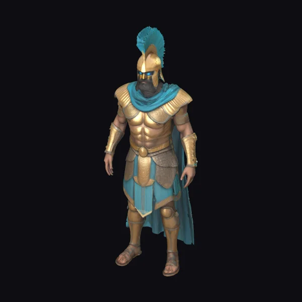 Ancient Warrior Bronze Armor