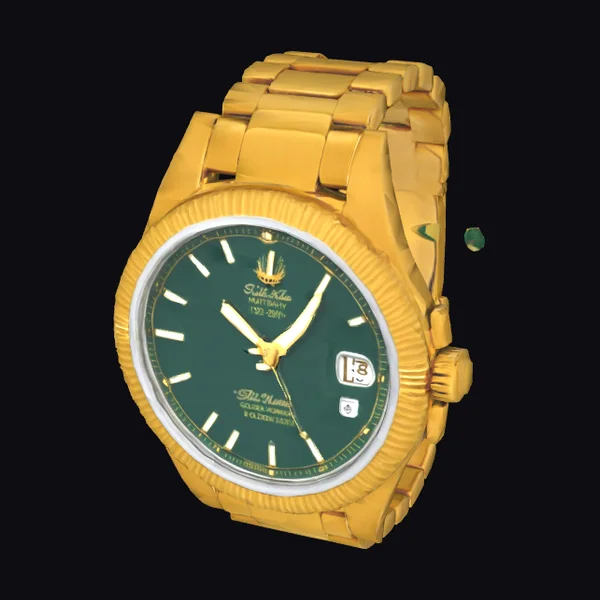 Golden Luxury Watch