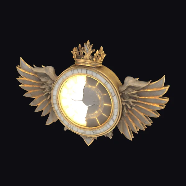 Shattered Golden Crown Emblem