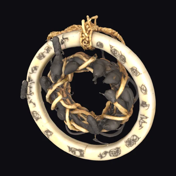 Ivory Rat King Necklace