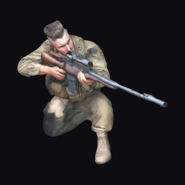 WW2 US Sniper Marine