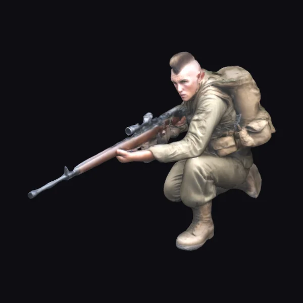 WW2 US Sniper Marine