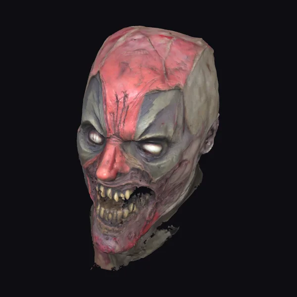 Zombie Mercenary Head