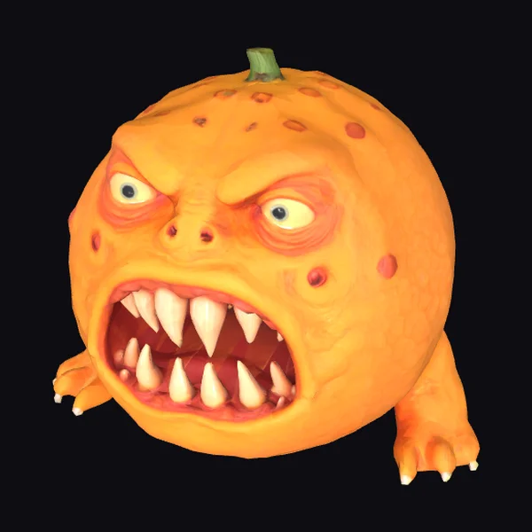 Angry Pumpkin Creature