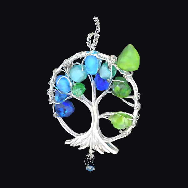 Tree of Jewels Pendant