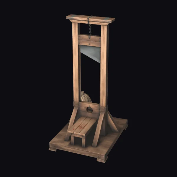 Wooden Guillotine Device