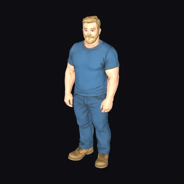 Blond Bearded Carpenter