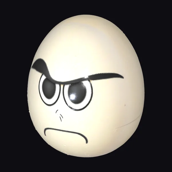 Angry Egg Face