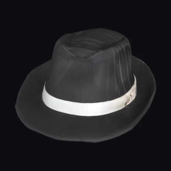 Black Striped Fedora