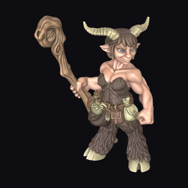 Woodland Minotaur Shaman